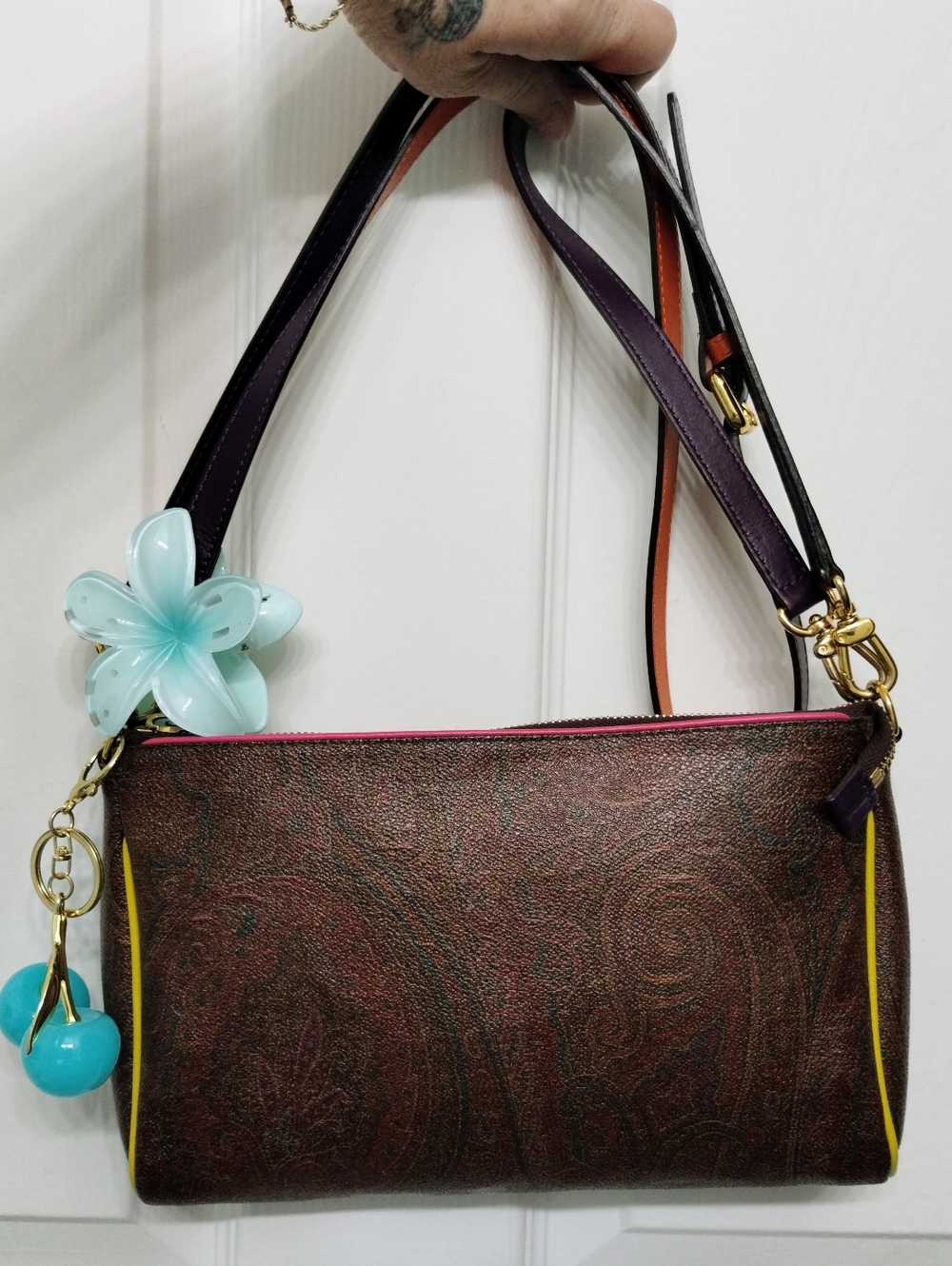 Etro Milano Bundle Of Tote And Crossbody Bag - Picture 10 of 16